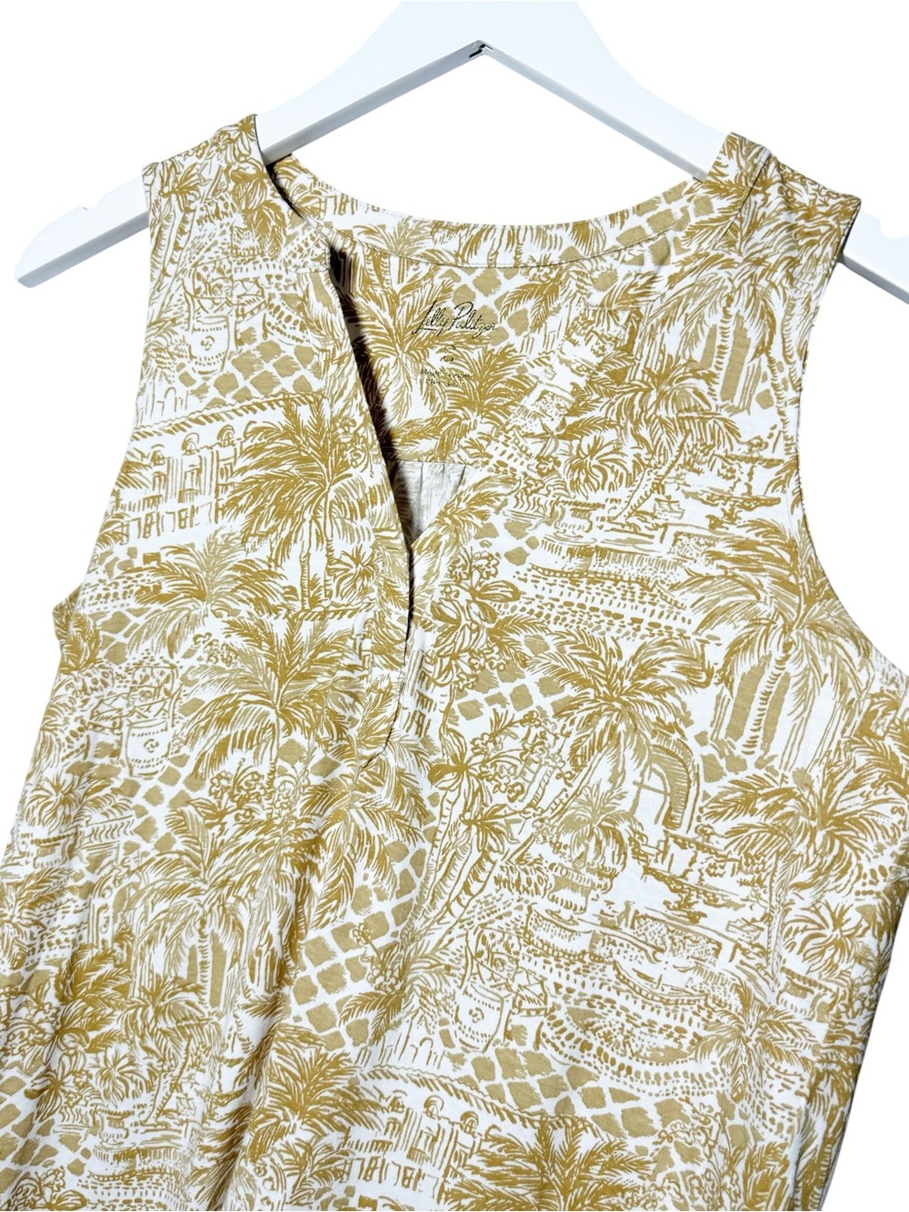 Lilly Pulitzer Dev Sand Bar Palm Beach Paradise Mini Dress Size Small - Picture 6 of 11